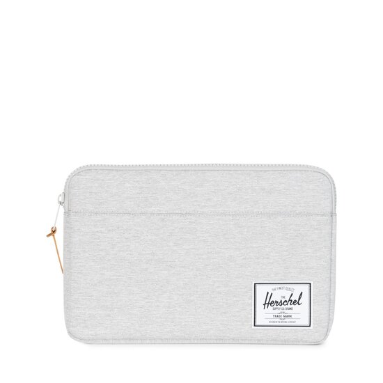 Herschel Supply Anchor 12 inch sleeve Crosshatch Grijs