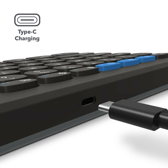 ZAGG Bluetooth compact toetsenbord zwart