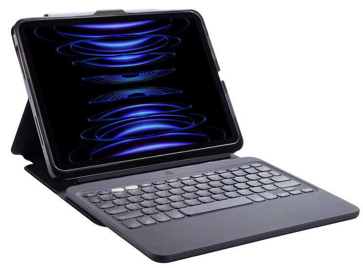 ZAGG Pro Keys iPad Air 2024 11 inch toetsenbord hoesje Zwart