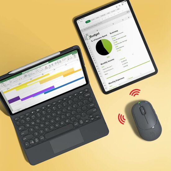 ZAGG Pro Mouse bluetooth muis met draadloos opladen