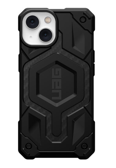 UAG Monarch Pro MagSafe iPhone 14 Plus hoesje carbon 