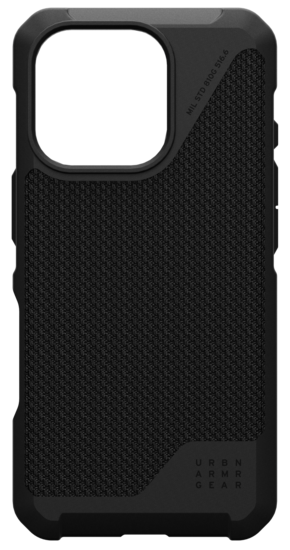 UAG Metropolis LT MagSafe iPhone 16 Pro hoesje zwart
