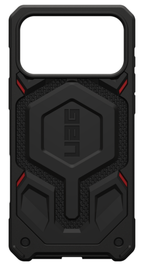 UAG Monarch Pro iPhone 17 Pro hoesje kevlar zwart