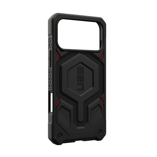 UAG Monarch Pro iPhone 17 Pro hoesje kevlar zwart