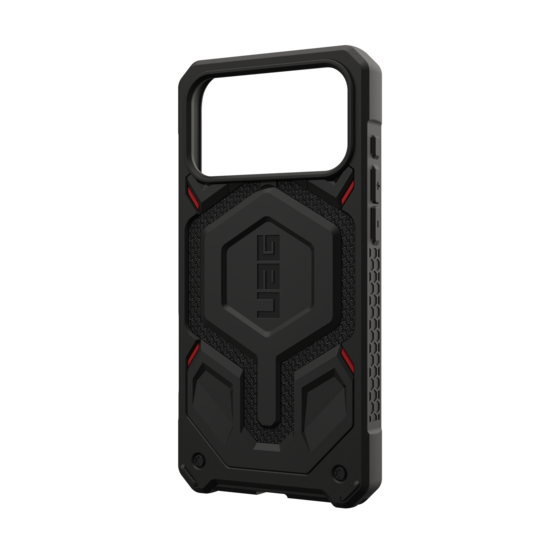 UAG Monarch Pro iPhone 17 Pro hoesje kevlar zwart