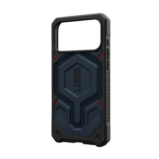 UAG Monarch Pro iPhone 17 Pro hoesje kevlar blauw