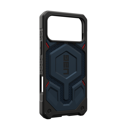 UAG Monarch Pro iPhone 17 Pro hoesje kevlar blauw