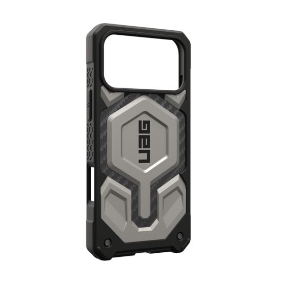 UAG Monarch Pro iPhone 17 Pro Max hoesje titanium