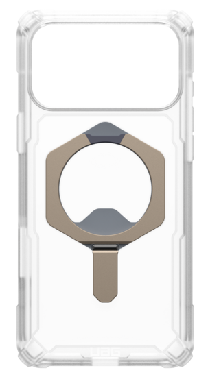UAG Plasma XTE MagSafe iPhone 17 Pro Max hoesje titanium doorzichtig