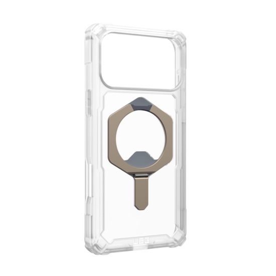 UAG Plasma XTE MagSafe iPhone 17 Pro Max hoesje titanium doorzichtig