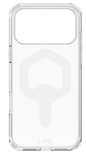 UAG Plyo MagSafe iPhone 17 Pro hoesje doorzichtig wit
