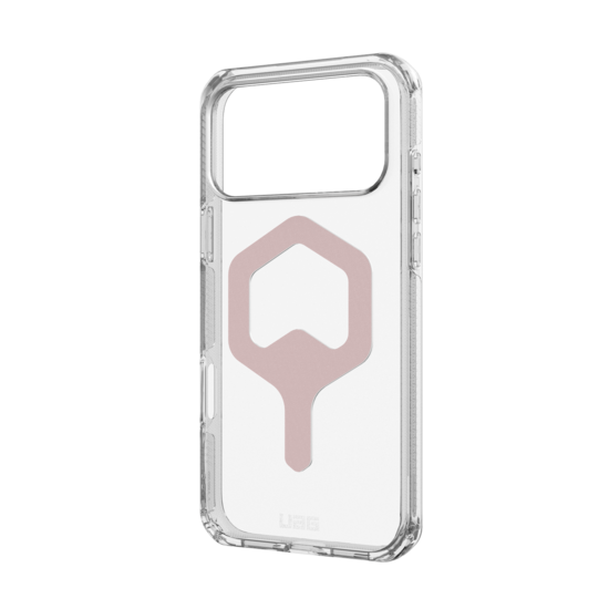 UAG Plyo MagSafe iPhone 17 Pro hoesje doorzichtig roze 