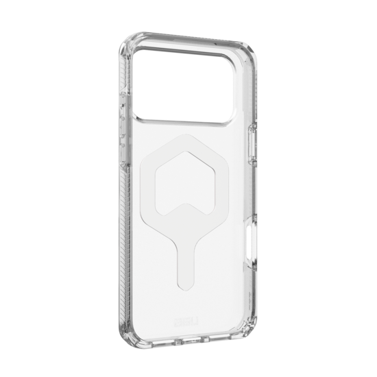 UAG Plyo MagSafe iPhone 17 Pro hoesje doorzichtig roze 