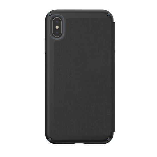 Speck Presidio Folio iPhone Xs Max hoesje Zwart