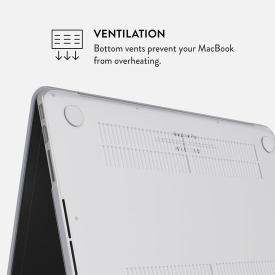 Burga MacBook Pro 13 inch hardshell Vanilla