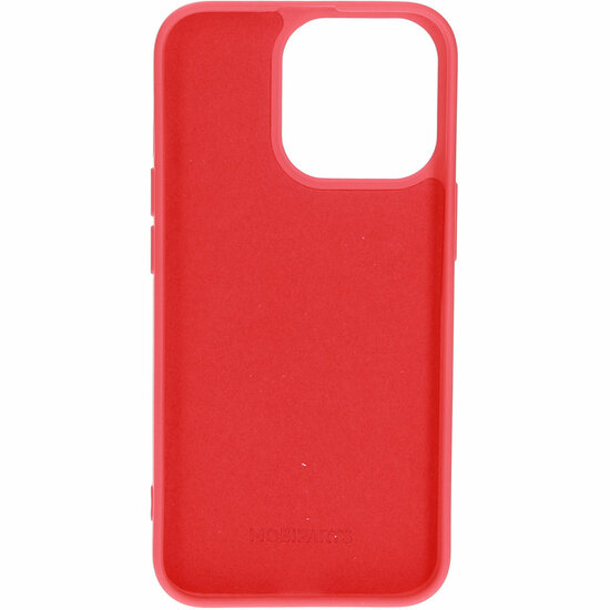 Mobiparts Silicone iPhone 13 Pro Max hoesje Rood