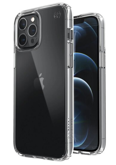Speck Presidio Perfect Clear iPhone 12 Pro Max hoesje met screenprotector