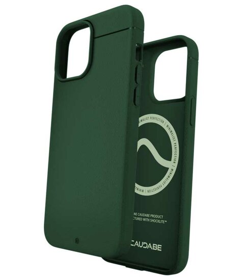 Caudabe Sheath iPhone 13 hoesje Mountain Green