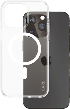 PanzerGlass CARE Urban Combat MagSafe iPhone 15 Pro H&uuml;lle, transparent