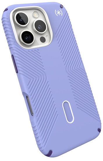 Speck Presidio 2 Grip Clicklock iPhone 16 Pro hoesje paars