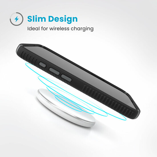 Speck Presidio 2 Grip iPhone 16 Pro Max hoesje zwart