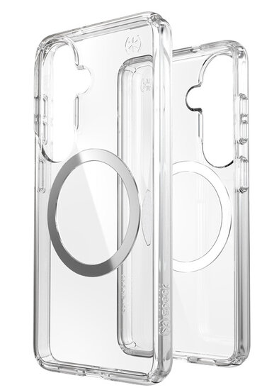 Speck Presidio 2 Clear MagSafe Galaxy S26 Plus hoesje transparant