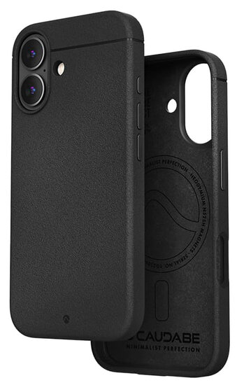 Caudabe Sheath iPhone 16 Plus hoesje zwart