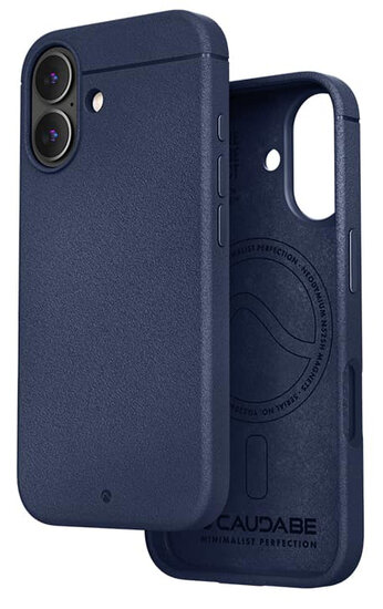 Caudabe Sheath iPhone 16 Plus hoesje blauw