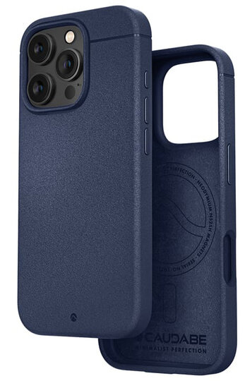 Caudabe Sheath iPhone 16 Pro hoesje blauw
