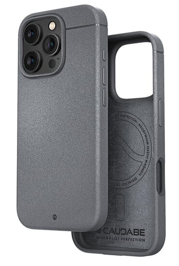 Caudabe Sheath iPhone 16 Pro hoesje grijs