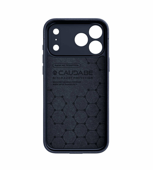 Caudabe Sheath MagSafe 17 Pro Max hoesje blauw