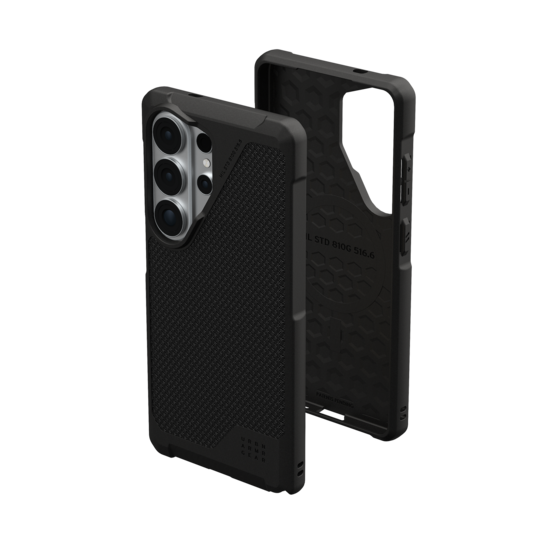 UAG Metropolis LT MagSafe Galaxy S26 Ultra hoesje kevlar zwart