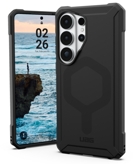 UAG Essential Armor MagSafe Galaxy S26 Ultra hoesje zwart