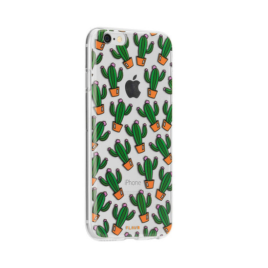 FLAVR iPlate iPhone SE 2022 / 2020 / 8 / 7 hoesje Cactus