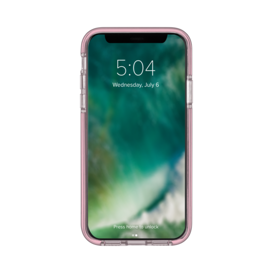 Xqisit Miltico iPhone X  bumper hoesje Rose
