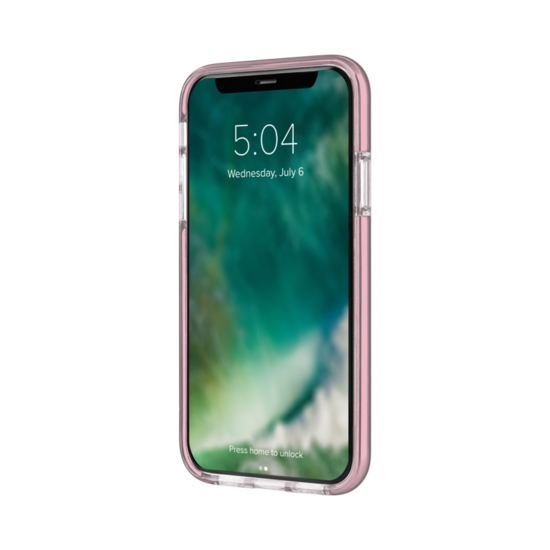 Xqisit Miltico iPhone X  bumper hoesje Rose