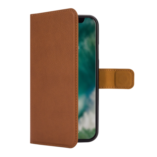 Xqisit Slim Wallet iPhone X hoesje Bruin