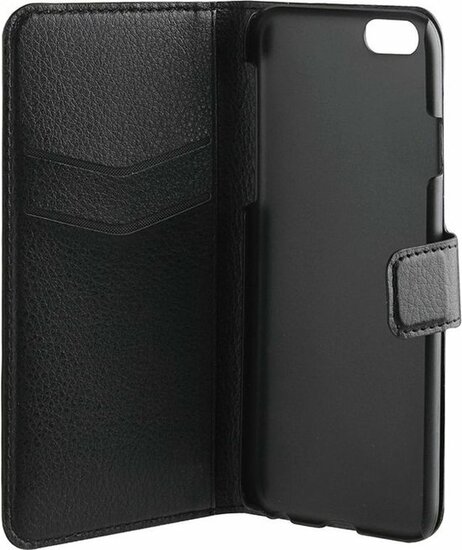 Xqisit Slim Wallet iPhone 8 / iPhone 7 Plus hoesje Zwart