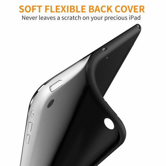 TechProtection Smart iPad mini 1/2/3 hoes Zwart