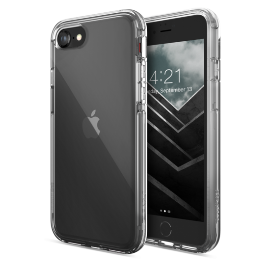 X-Doria Defense Clear iPhone SE 2022 / 2020 hoesje Doorzichtig