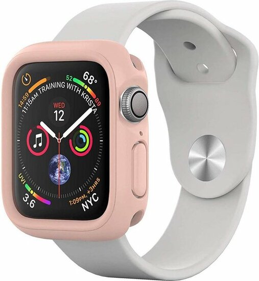 Rhinoshield CrashGuard NX Apple Watch 44 mm hoesje Roze