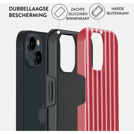 Burga Tough iPhone 13 hoesje strawberry jam