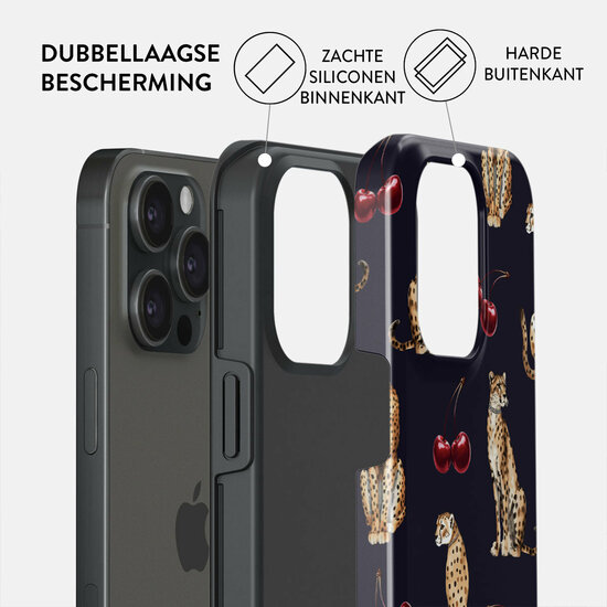 Burga Tough iPhone 15 Pro hoesje Cougar