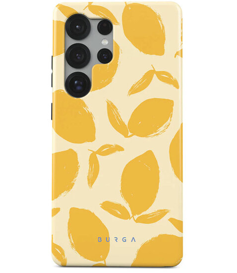 Burga Tough Galaxy S25 Ultra hoesje lemon tart