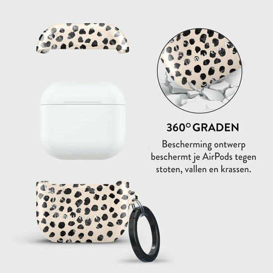 Burga Tough AirPods 4 hoesje Almond Latte