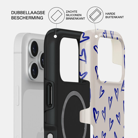Burga Tough MagSafe iPhone 17 Pro hoesje love me right