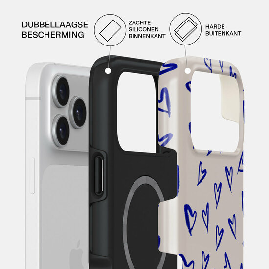 Burga Tough MagSafe iPhone 17 Pro Max hoesje love me right