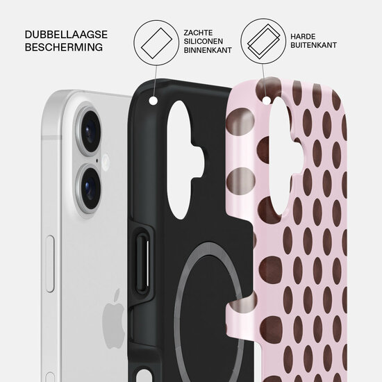 Burga Tough MagSafe iPhone 17 hoesje new crush