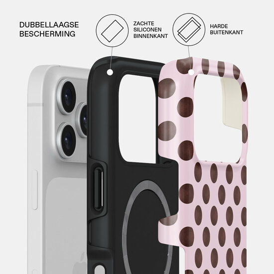 Burga Tough MagSafe iPhone 17 Pro hoesje new crush