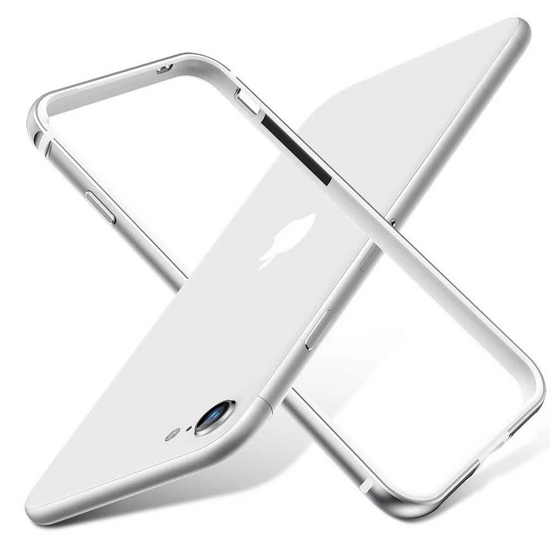 ESR Edge Guard iPhone SE 2022 / 2020 hoesje Zilver